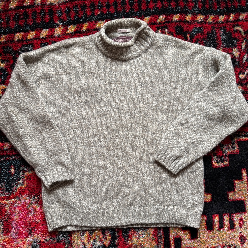 SOLD - Abercrombie Vintage Wool Sweater